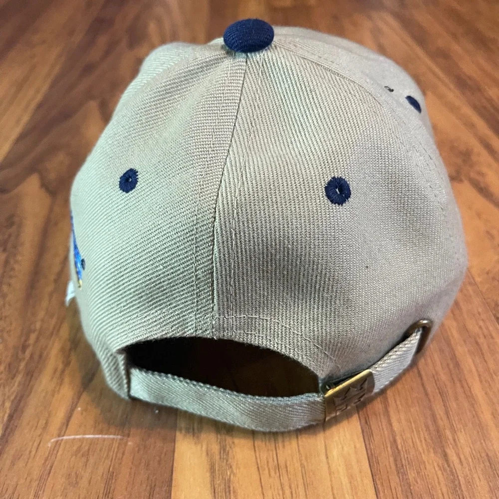 Royal Caribbean Crown & Anchor Society Hat Mens OSFA Khaki Navy Blue Cruise Cap